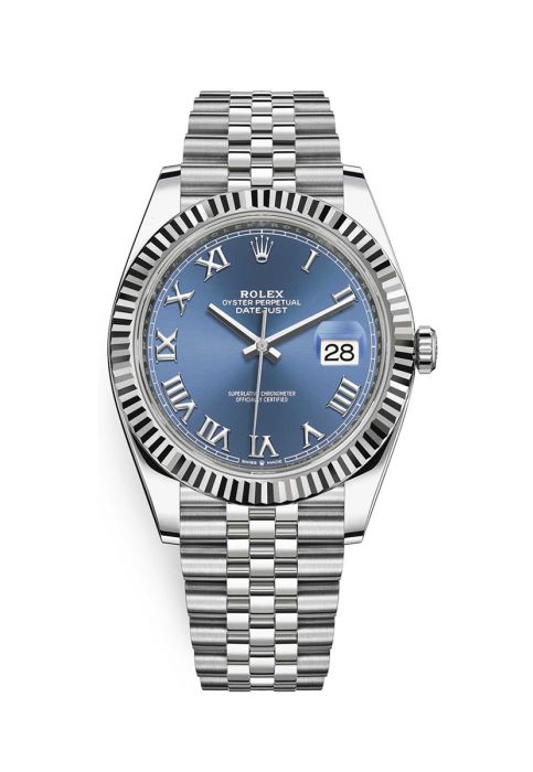 Rolex Datejust 41mm 126334 Blue Roman Jubilee